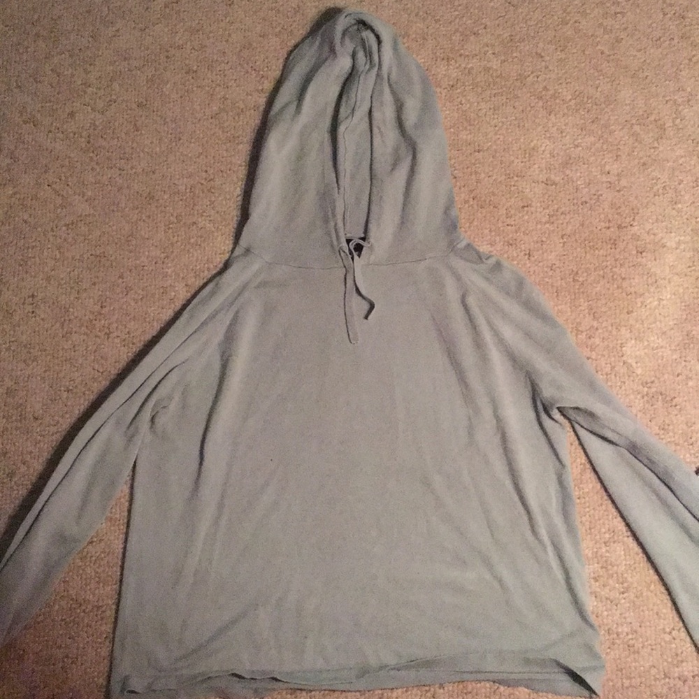 Forever 21 Crop Top Hoodie